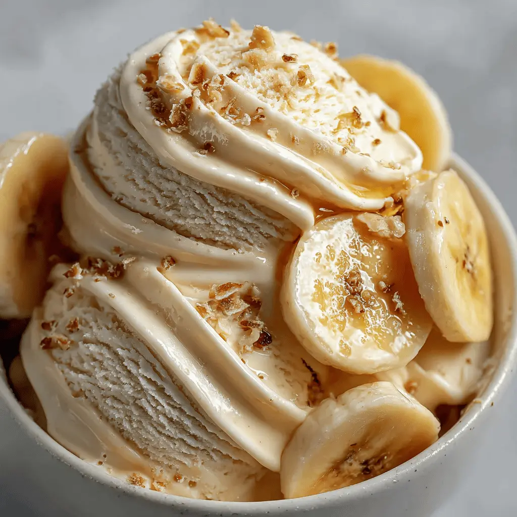 Banana Protein Ice Cream
