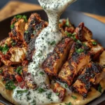 Chicken Shawarma with Creamy Garlic Sauce