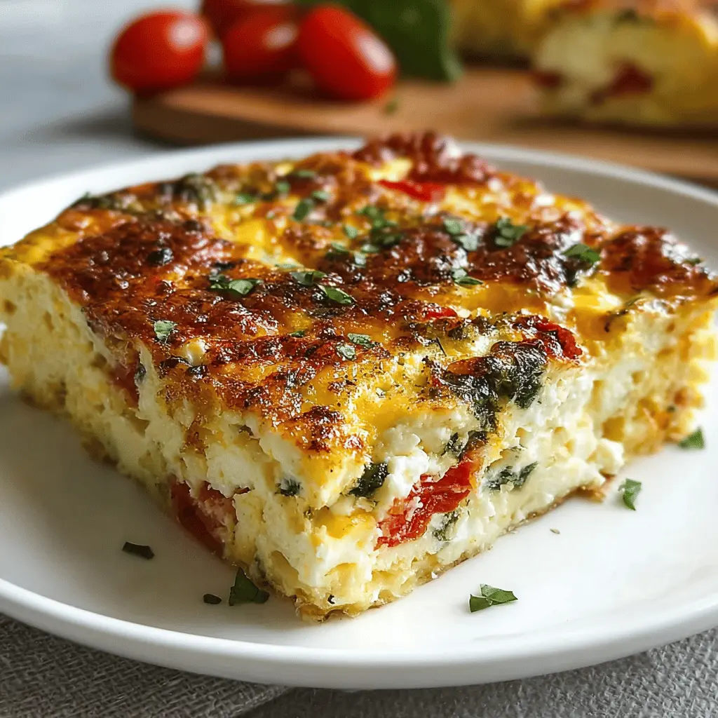 Cottage Cheese Egg Bake: A Simple and Delicious Turkey Bacon Delight
