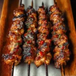 Grilled Thai Coconut Chicken Skewers