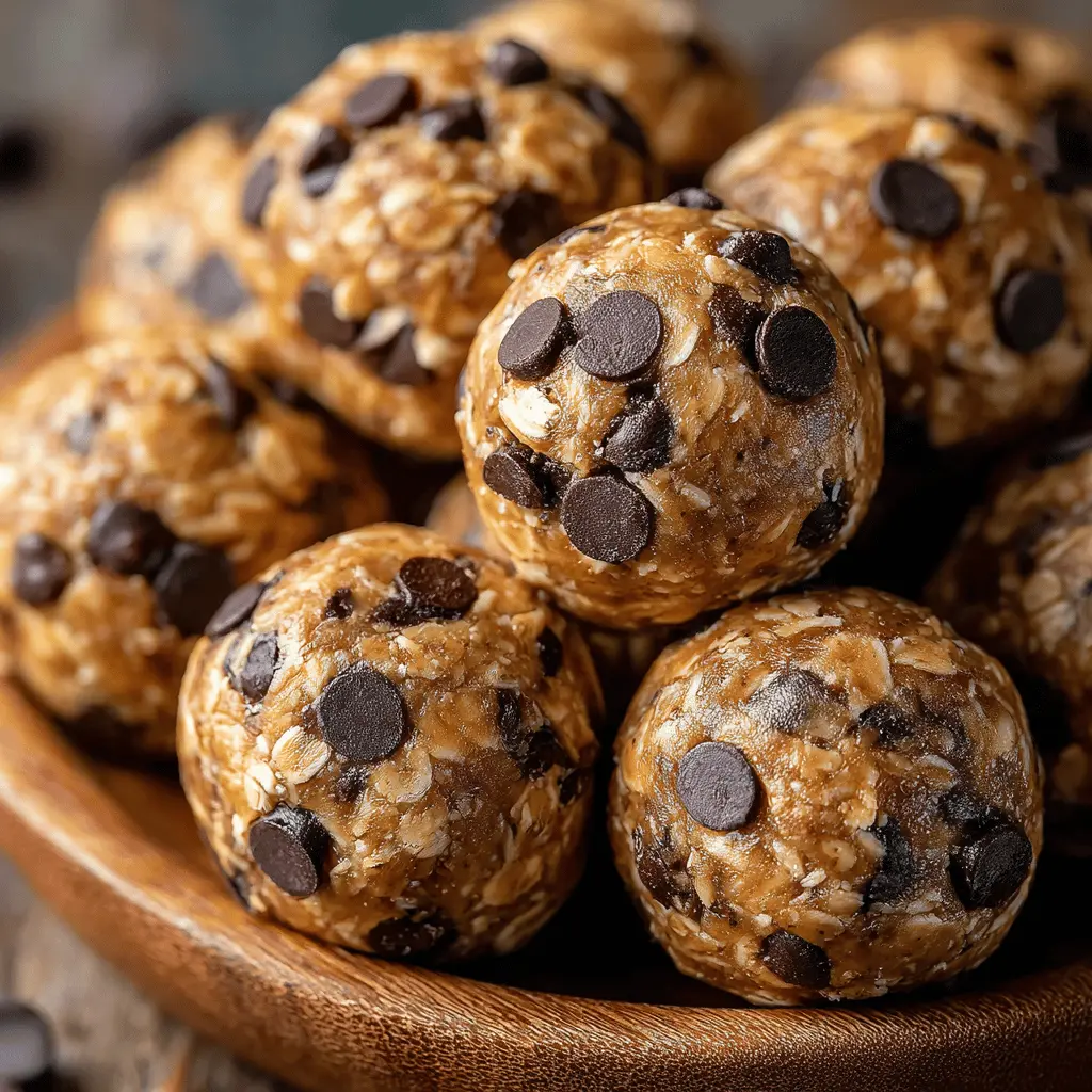 Peanut Butter Chocolate Chip Balls