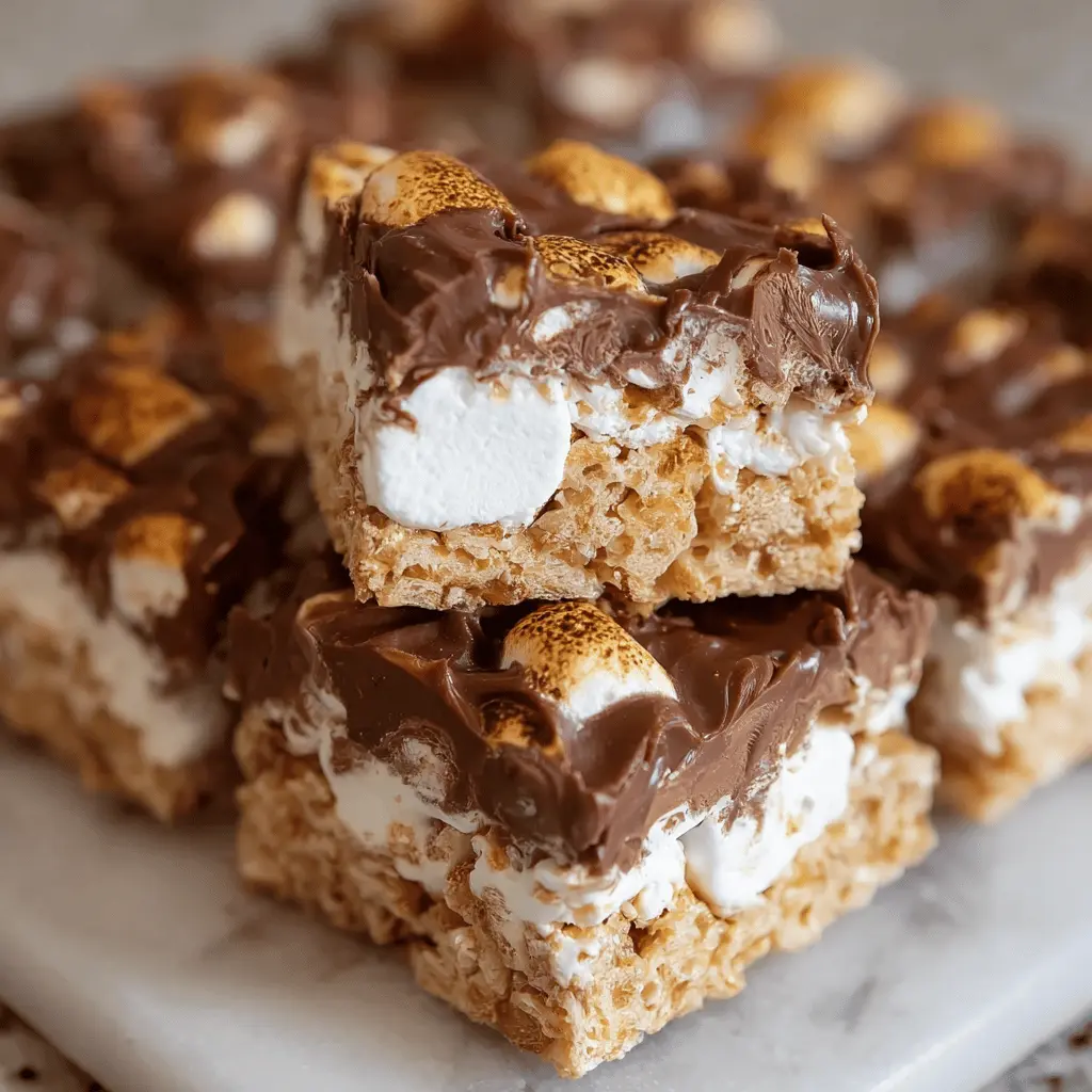 Rolo Ritz Marshmallow Treats