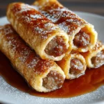 Sausage French Toast Roll-Ups