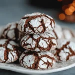 Chocolate Crinkle Cookies
