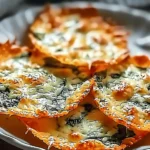 Spinach Dip Cheese Crisps: An Amazing Ultimate Snack Recipe