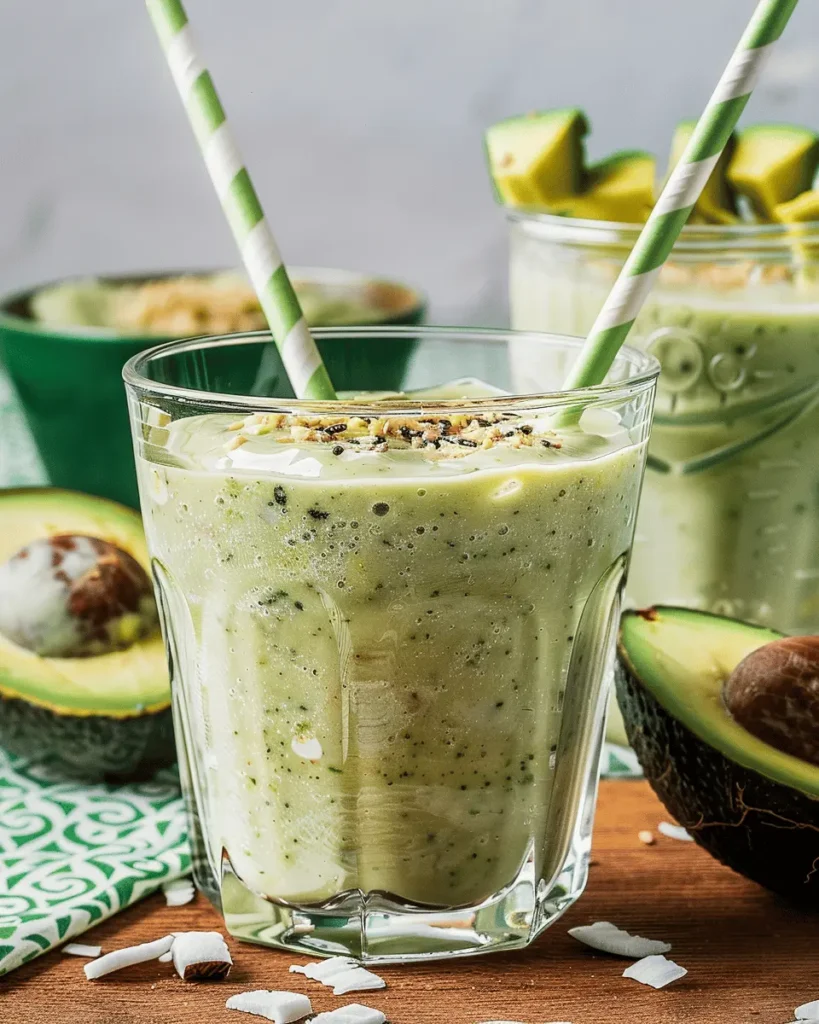 Avocado Coconut Smoothie