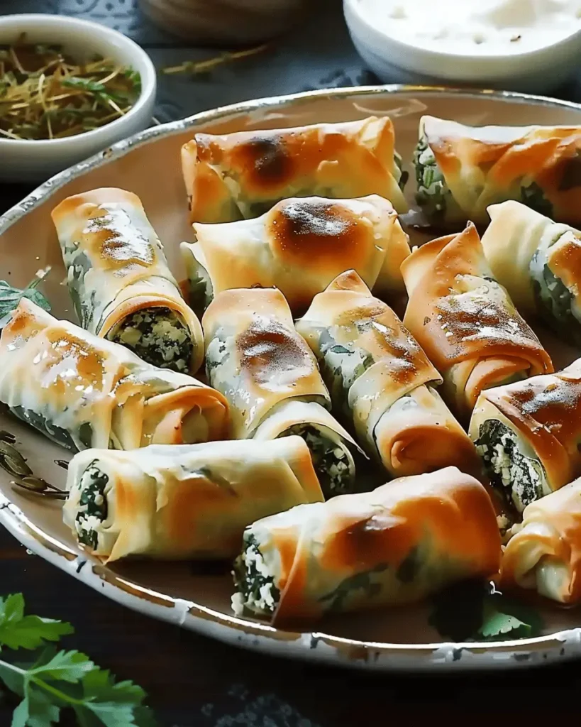 Spinach Feta Mini Rolls: An Incredible Ultimate Recipe for Amazing Appetizers