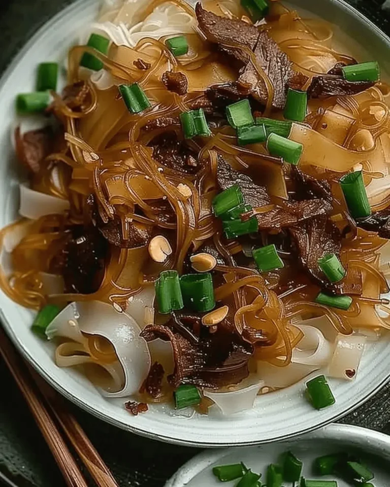 Vietnamese Flat Rice Noodles: An Amazing Ultimate Meal for 7 Steps