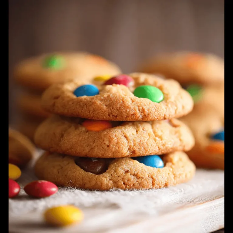 Peanut Butter M&M Cookies