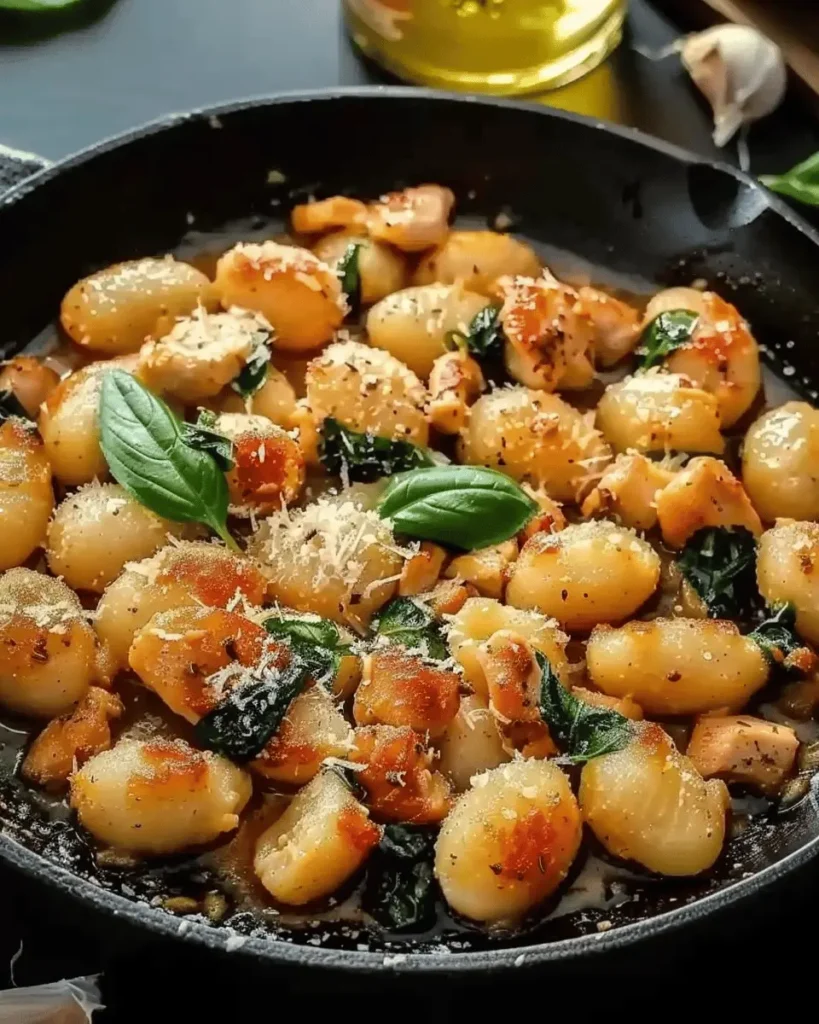 Garlic Chicken Gnocchi Skillet: An Amazing Ultimate Recipe