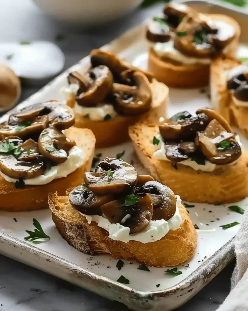 Mushroom Crostini: An Incredible Ultimate Recipe for Everyone