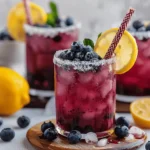 Blueberry Lemon Jam Seltzer