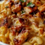 BBQ Chicken Mac and Cheese