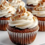 Carrot Cake Cupcakes with Cream Cheese Frosting