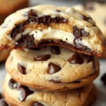 Cheesecake Stuffed Chocolate Chip Cookies