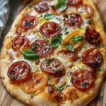 Delicious Hot Honey Flatbread Pizza