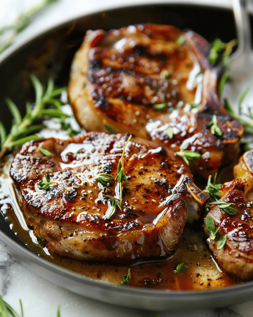 Easy 30 Minute Brown Sugar Pork Chops for a Juicy Family Dinner