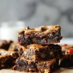 Monster Cookie Fudgy Brownies