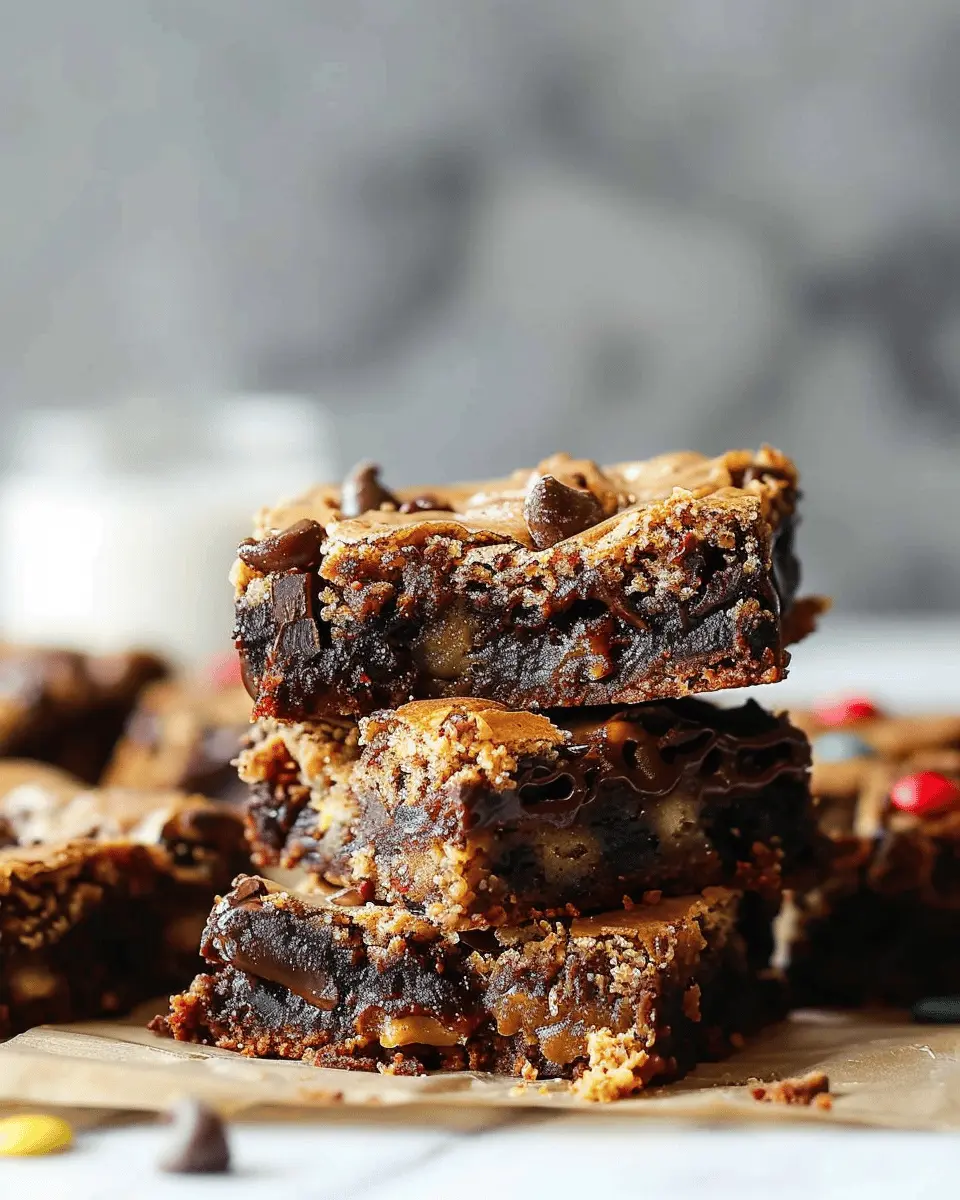 Monster Cookie Fudgy Brownies: The Best Indulgent Treat at Home