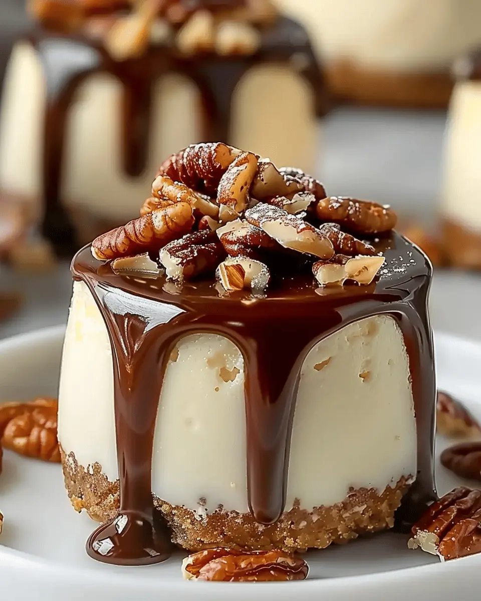 No Bake Turtle Mini Cheesecake: The Indulgent Dessert You’ll Love