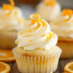 Orange Creamsicle Cupcakes