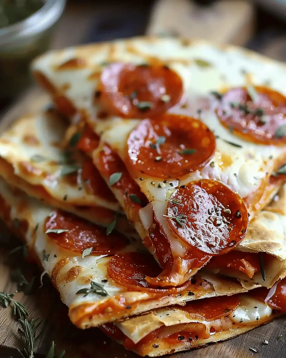 Pepperoni Pizzadillas: Easy and Delicious Recipe at Home