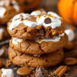 Pumpkin S’mores Cookies