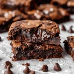 The BEST Fudgy Chewy Brookies