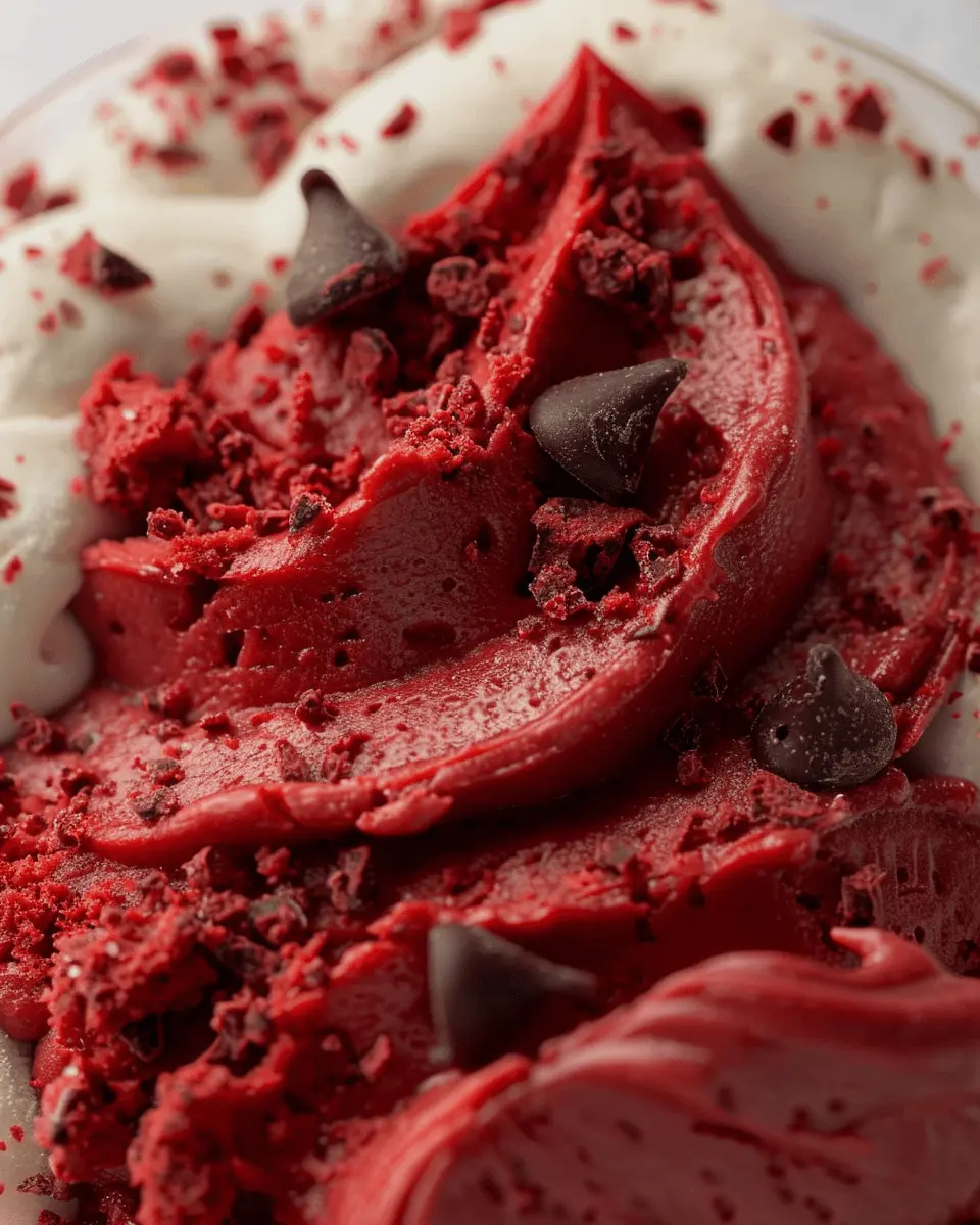 Best Edible Red Velvet Cookie Dough: Indulgent & Easy to Make