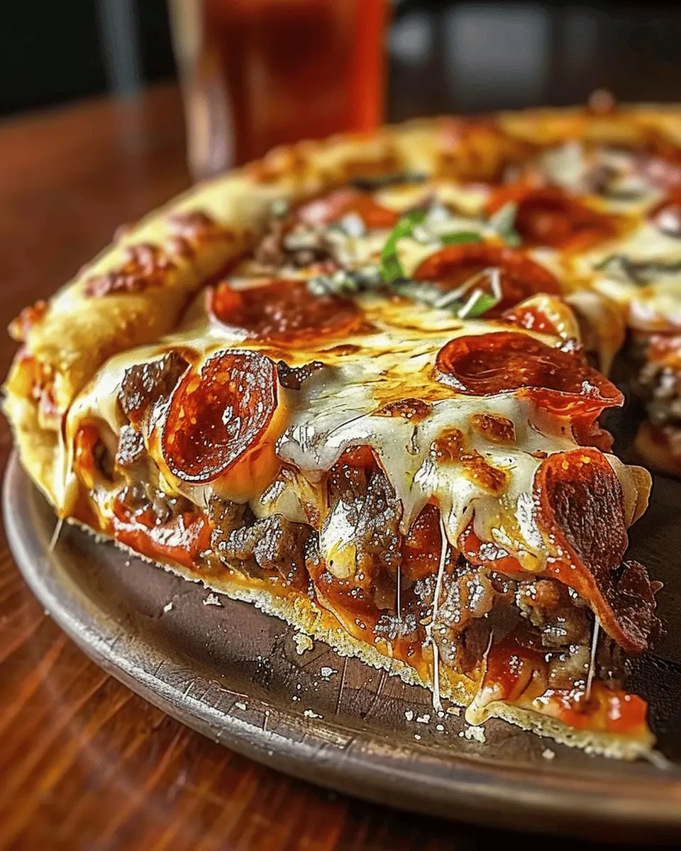 The Pizza Burger Pie: A Juicy Twist on Comfort Food Classics
