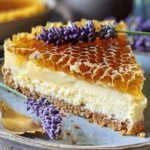Ultimate Lemon Lavender Cheesecake Topped with Honeycomb: A Culinary Masterpiece