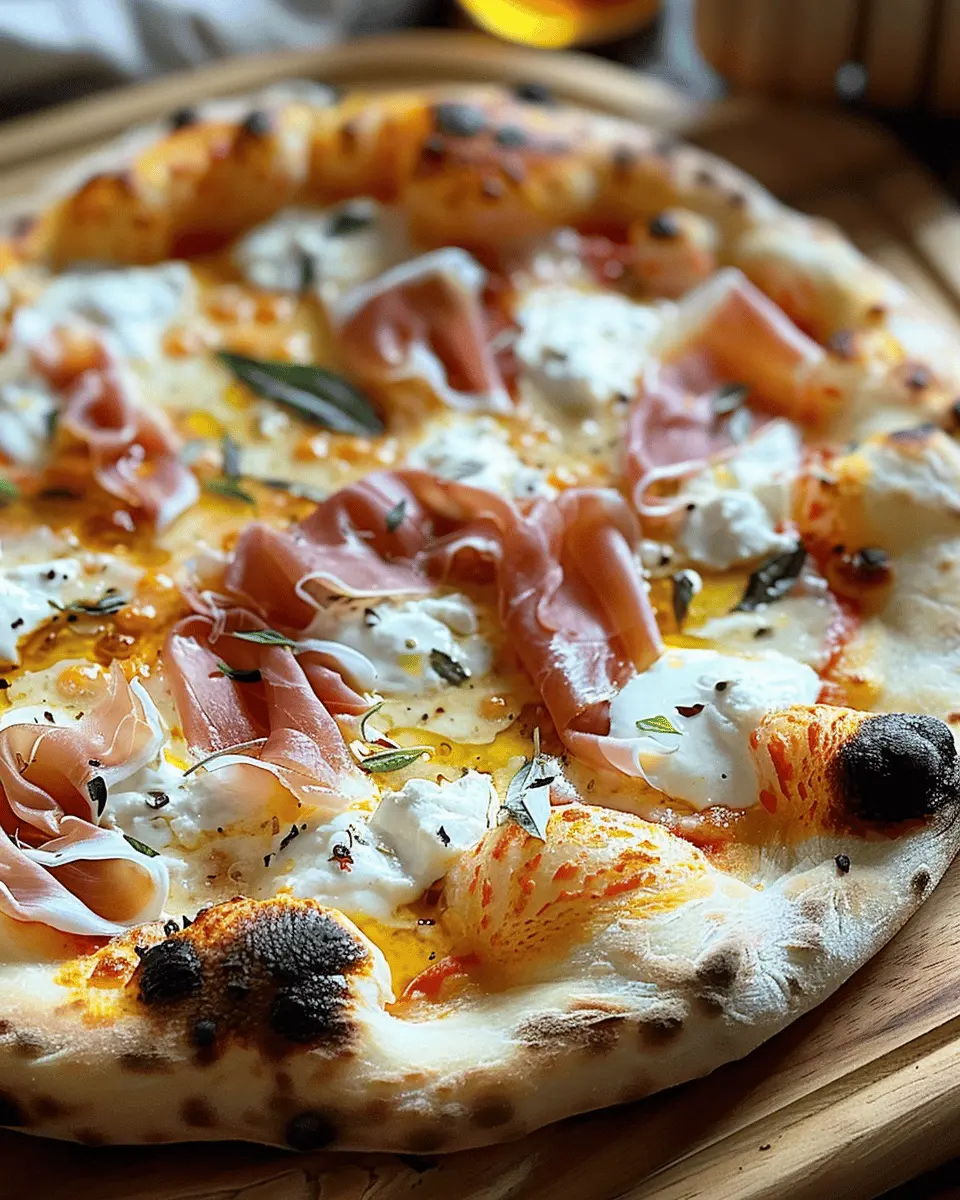 Ultimate White Pizza with Prosciutto & Hot Honey Recipe: A Delicious Twist