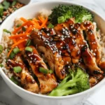 Healthy Sticky Chicken Bowls Recipe!