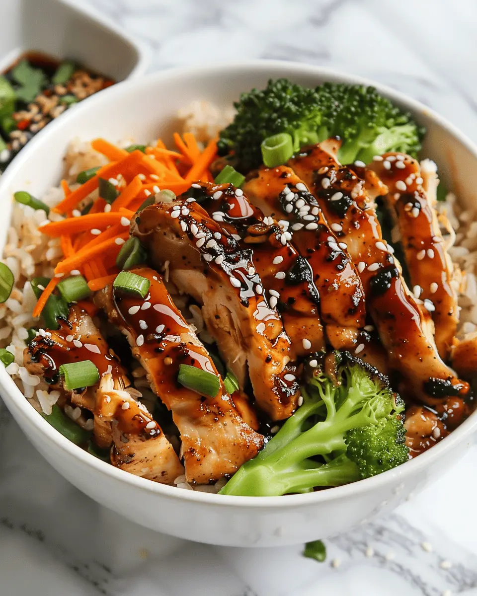 Healthy Sticky Chicken Bowls: Easy Family Favorite Recipe