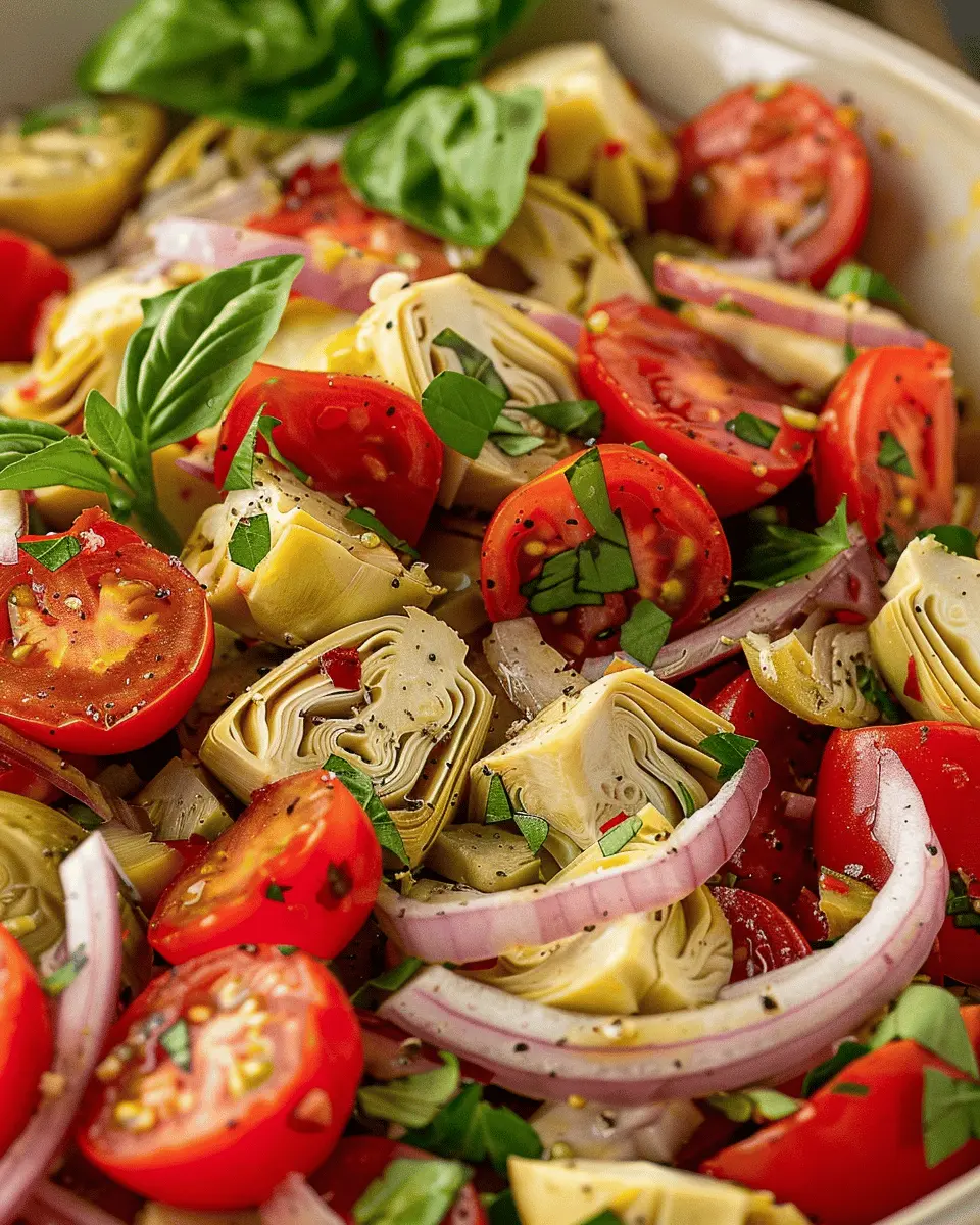 Tuscan Artichoke Tomato Salad: Easy Recipe for Fresh Flavors