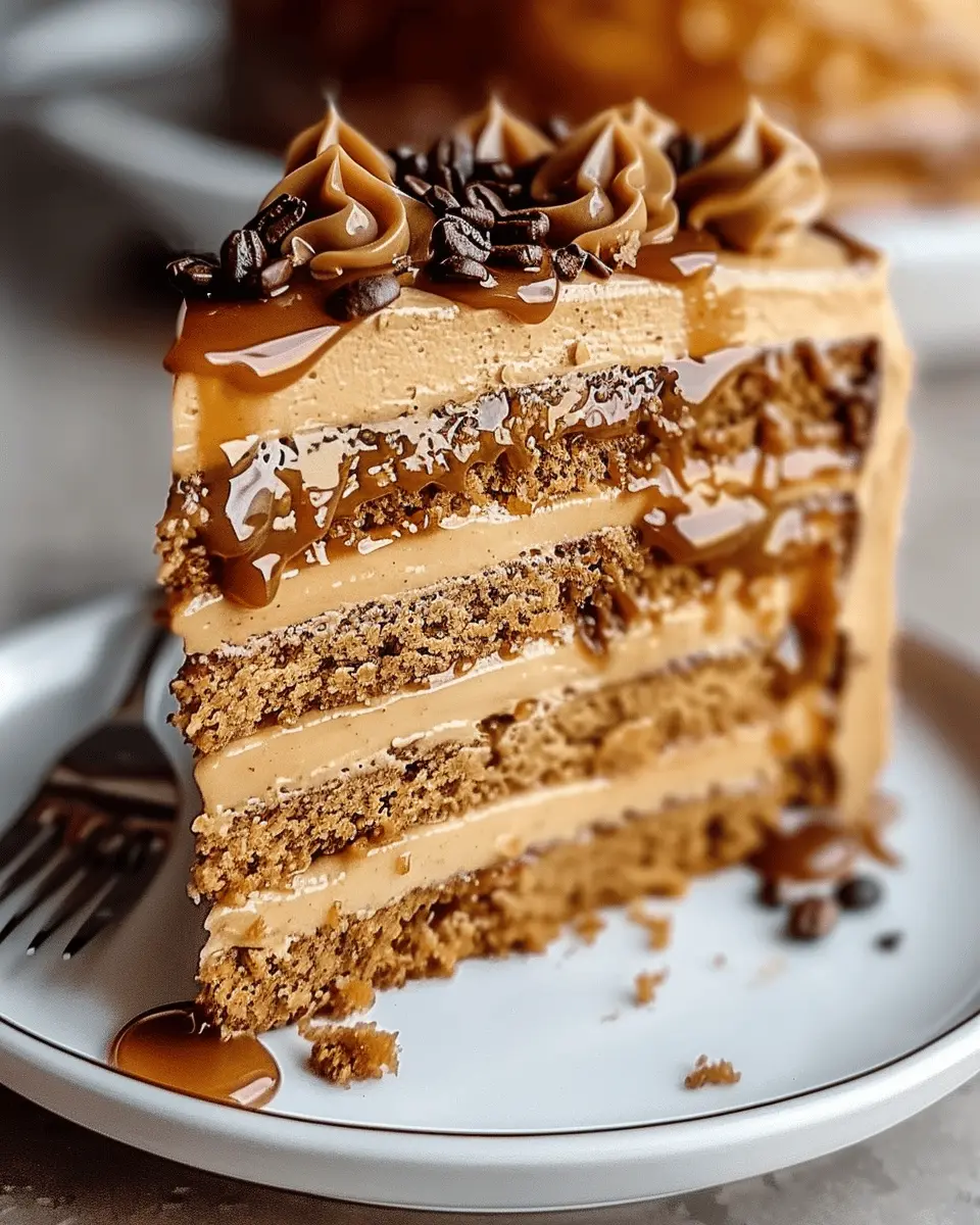 Gooey Coffee Caramel Cake: The Best Indulgent Treat At Home