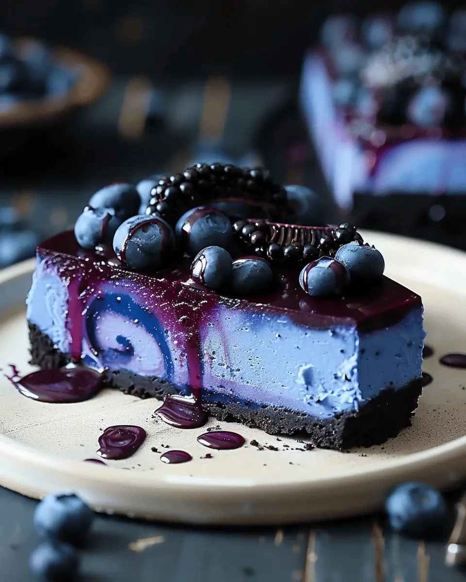 Ravenclaw Midnight Blueberry Cheesecake: The Best Indulgent Treat