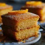 orange ginger honey cakes