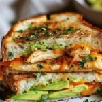 Chicken Avocado Melt Sandwich