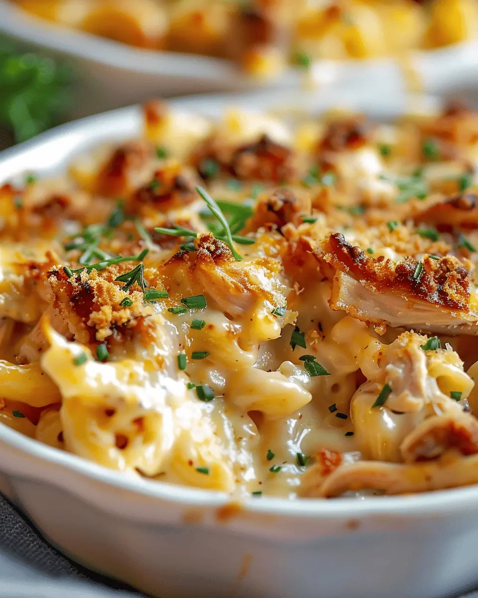 BBQ Chicken Mac and Cheese: Indulgent Comfort with Turkey Bacon