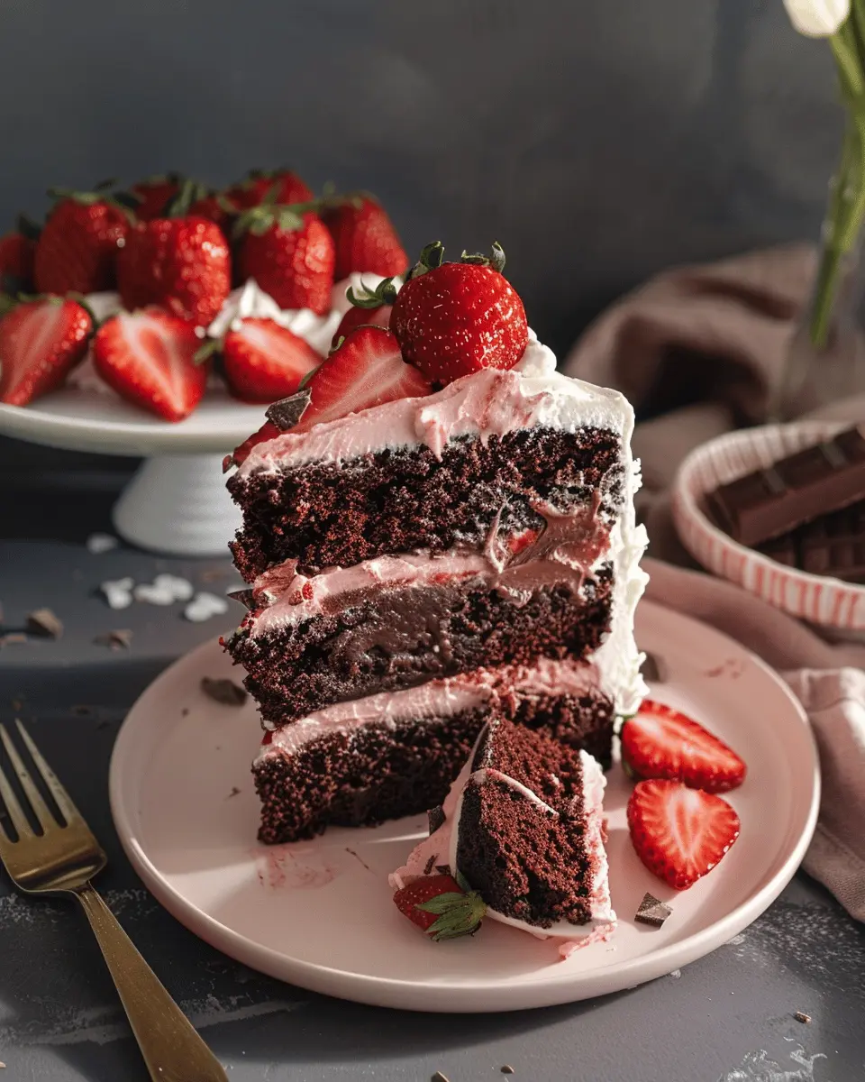 Strawberry Chocolate Cake: An Indulgent Delight for All Occasions