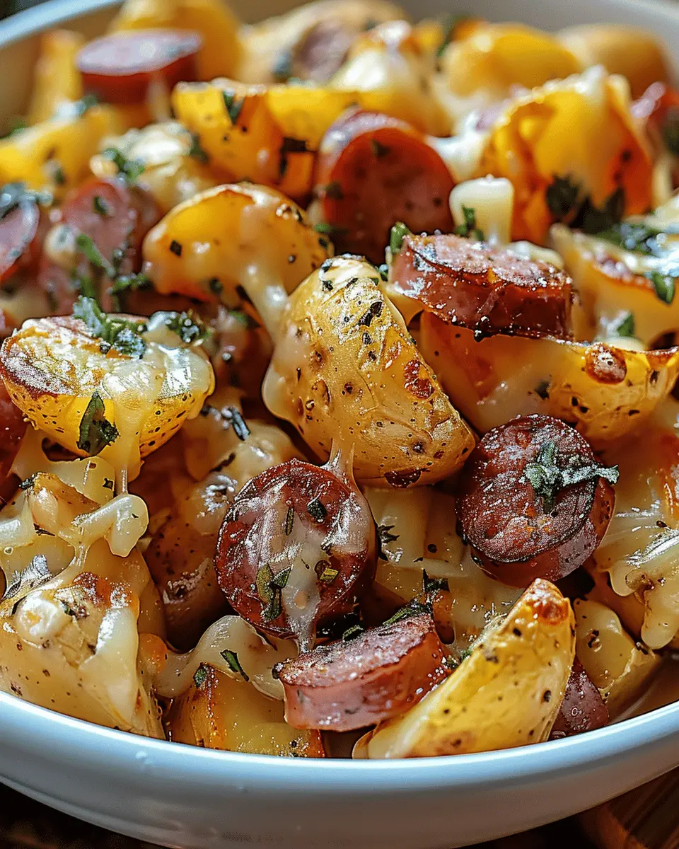 Cheesy Ranch Potatoes and Smoked Sausage for Your Family Feast