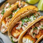 Crispy Fish Tacos with Cilantro Lime Slaw: A Crunchy, Zesty Delight