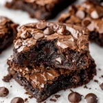The BEST Fudgy Chewy Brookies