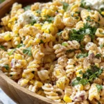 Elote Pasta Salad Recipe (Mexican Street Corn)