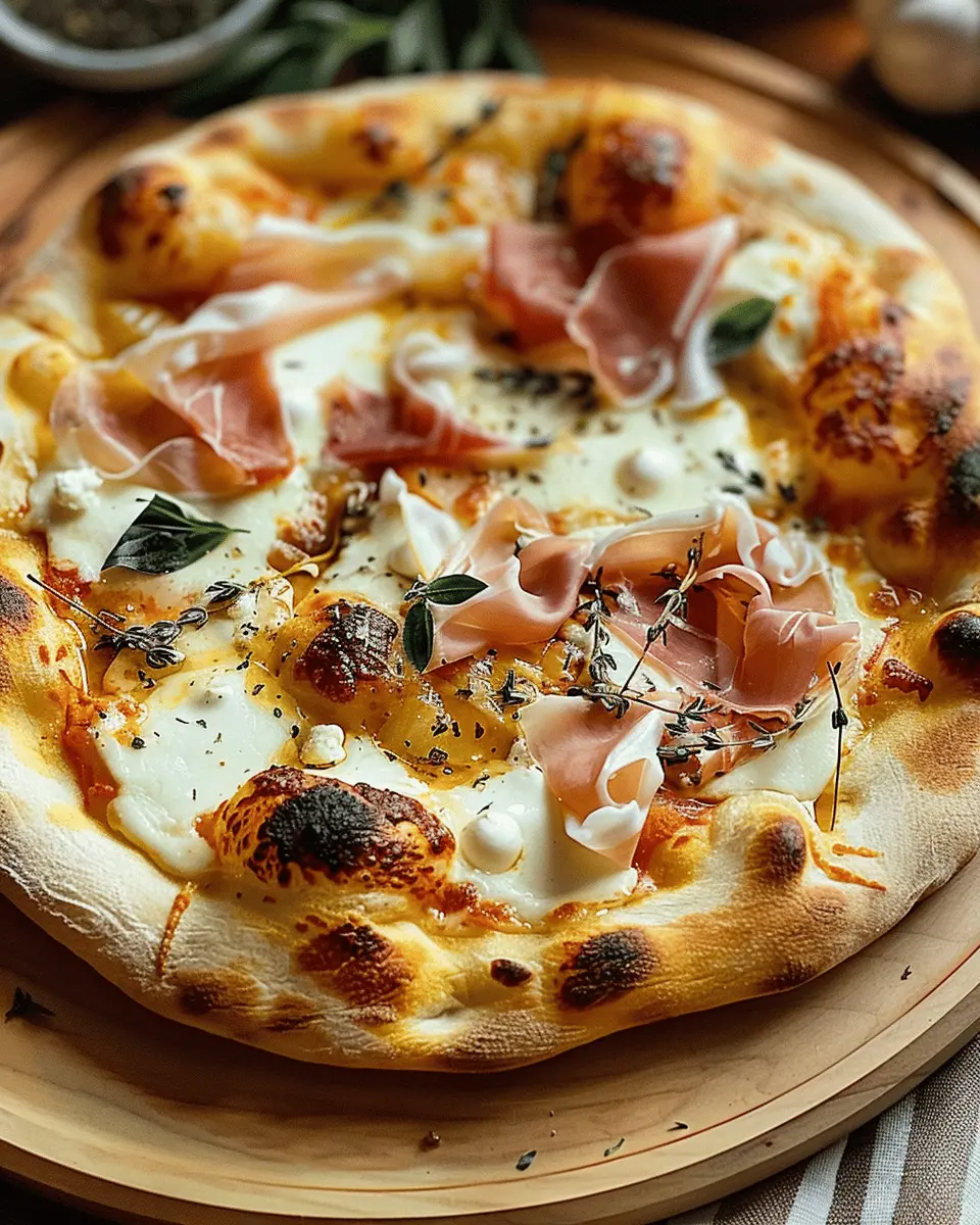 Ultimate White Pizza with Prosciutto & Hot Honey: Easy Delight