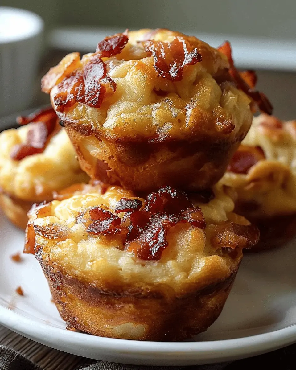 Maple Bacon Pancake Muffins: Easy 180-Calorie Turkey Bacon Treats