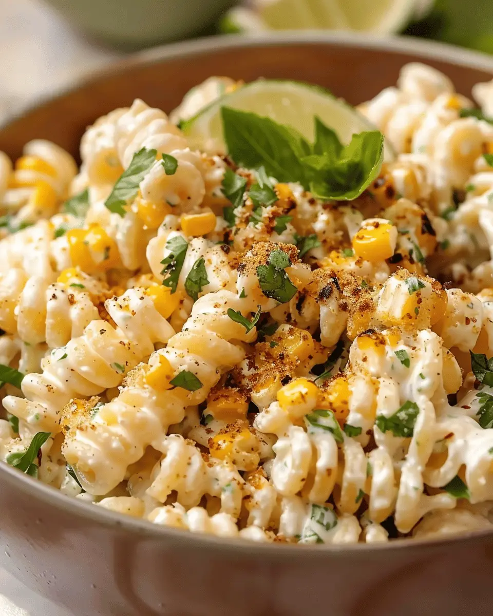 Creamy Street Corn Pasta Salad: The Easy Recipe You’ll Love