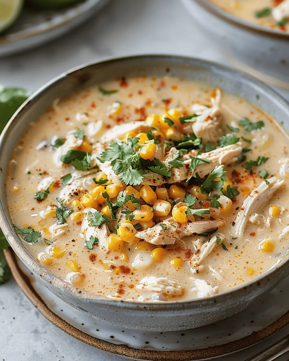 Mexican Street Corn White Chicken Chili Recipe: Easy Comfort Food