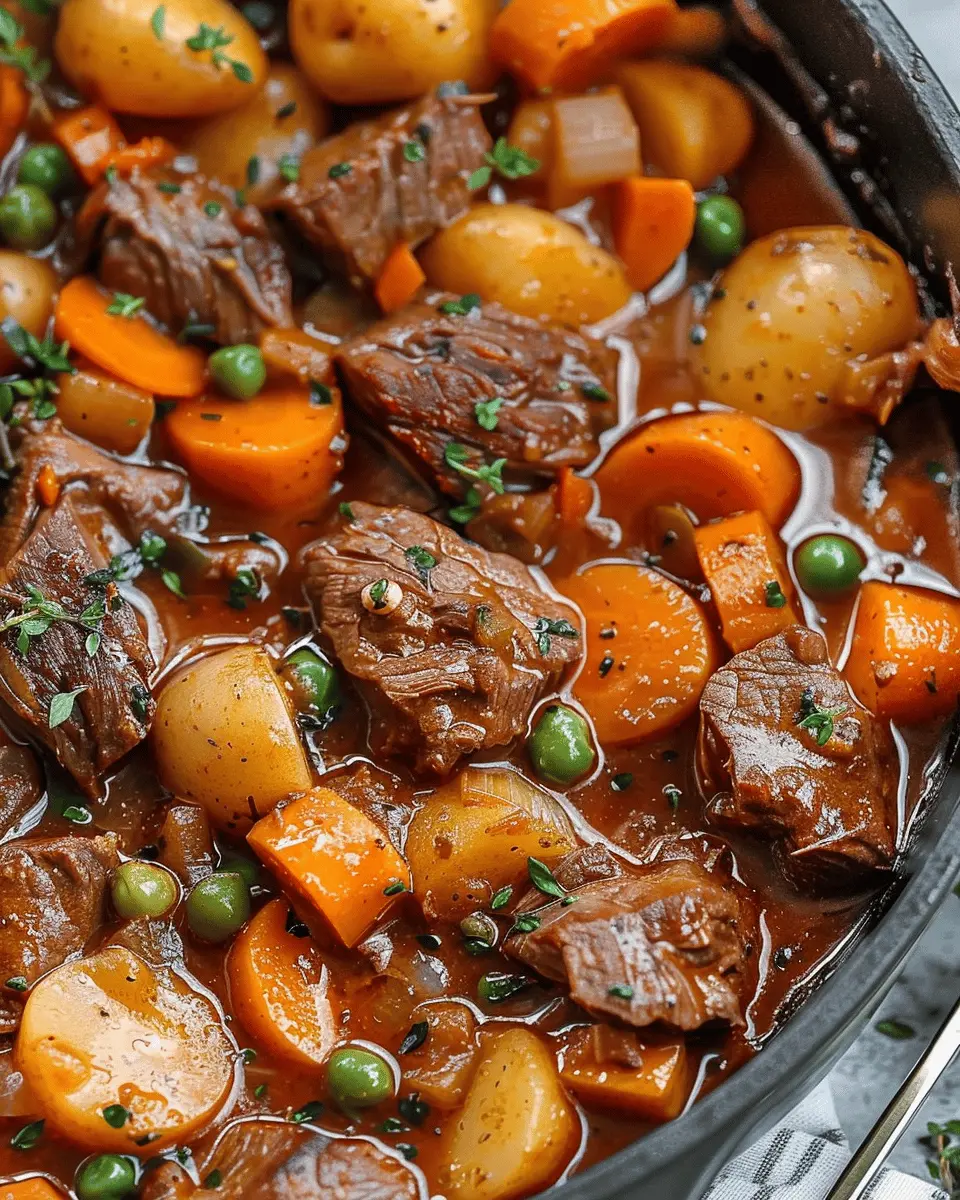 Easy Homemade Beef Stew